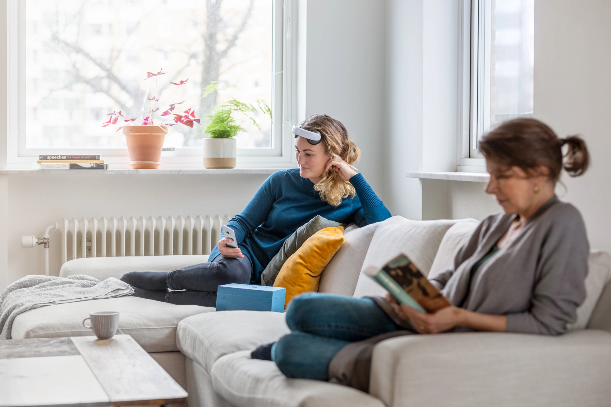 Flow Depressiooniravi seade naise peas